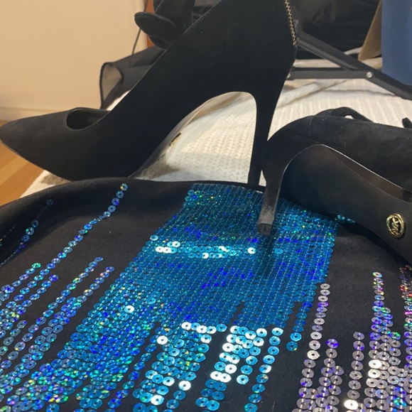 XXI black dress. Small. Worn once. Pairs perfectly w/the Michael Kors shoes! - Picture 6 of 6